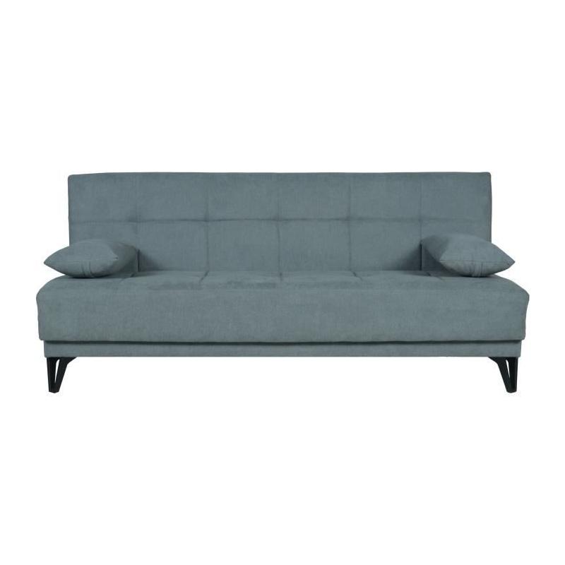 Banquette convertible 3 places LIMRA - Tissu menthe