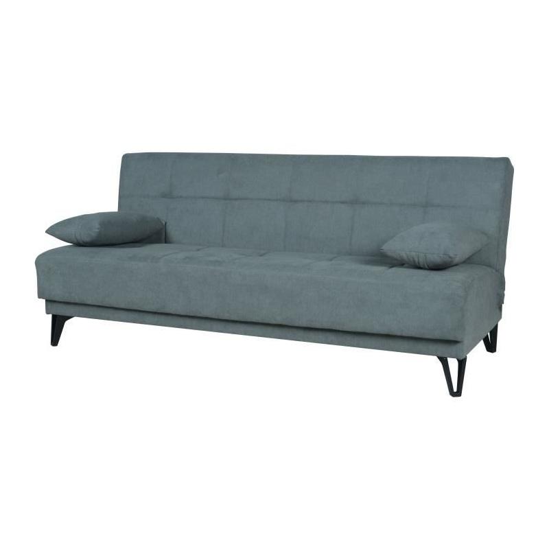 Banquette convertible 3 places LIMRA - Tissu menthe