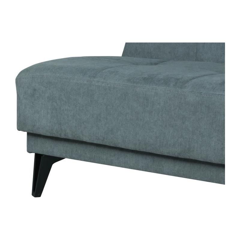 Banquette convertible 3 places LIMRA - Tissu menthe