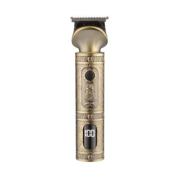 Tondeuse spéciale barbe - LITTLE BALANCE - Barber Pro cuivre - Autonomie 140mm - Charge rapide - 4 guides de coupe