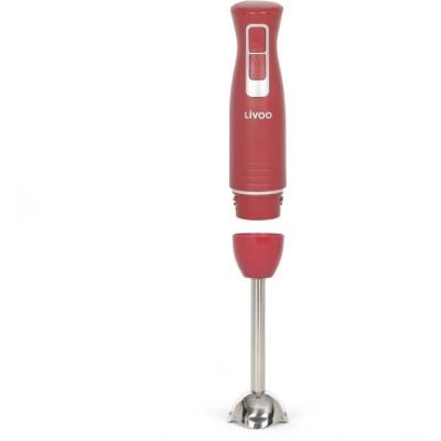 Mixeur plongeant DOP245R LIVOO - 400W - 2 vitesses - Bol 700ml