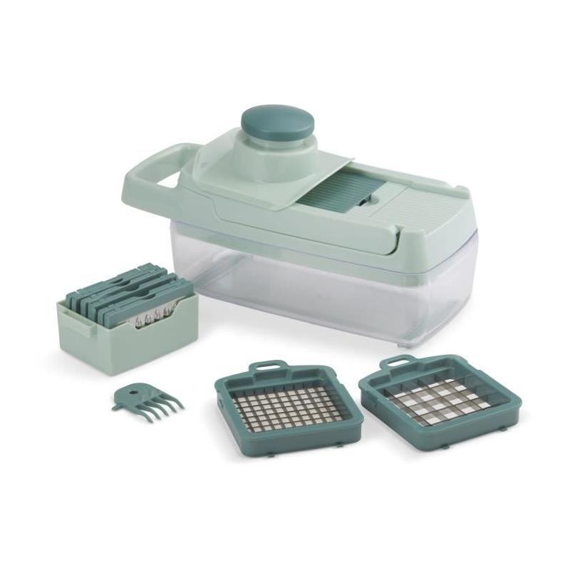 Mandoline multifonction LIVOO avec 8 lames en acier inoxydable