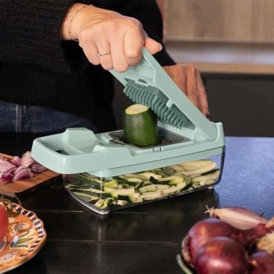 Mandoline multifonction LIVOO avec 8 lames en acier inoxydable