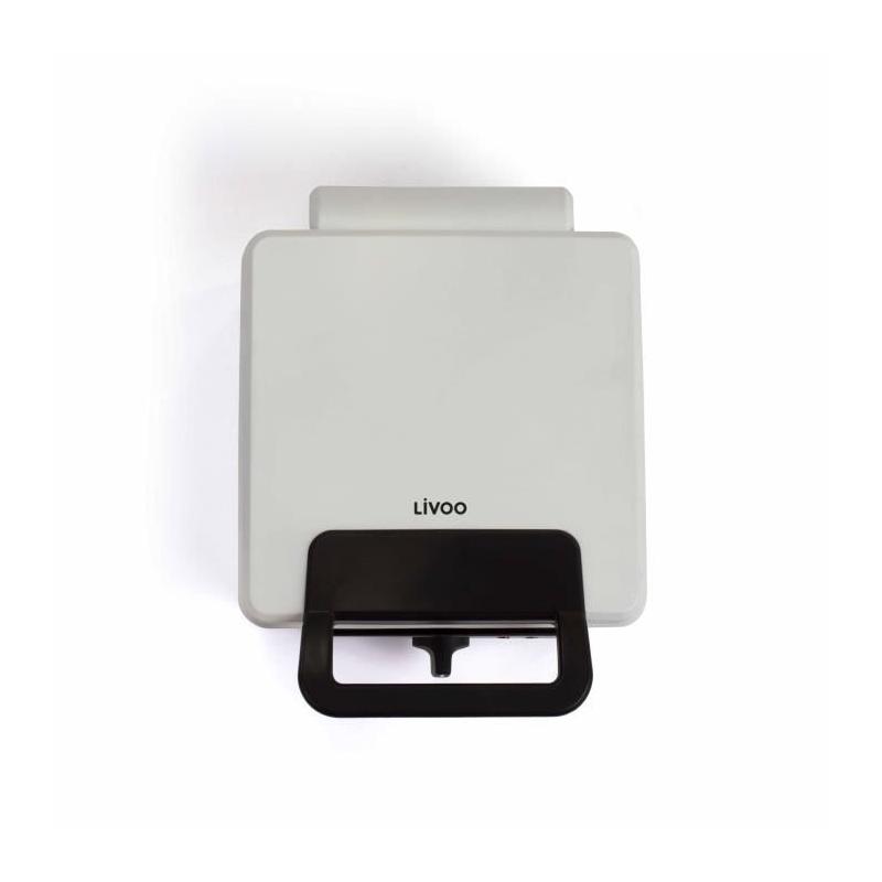 Gaufrier LIVOO DOP206 - 1200W - Thermostat ajustable - 2 gaufres