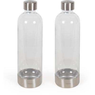 Ensemble de 2 bouteilles de gazéification - LIVOO DOM464AC1 - 2 x 1L