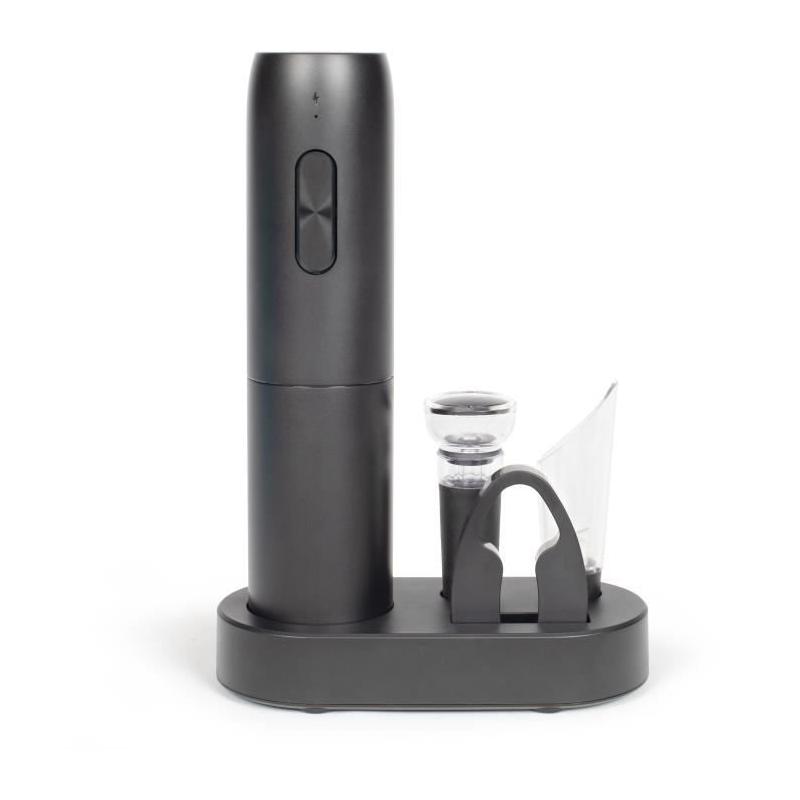 Tire-bouchon électrique rechargeable LIVOO - 5 accessoires - Facilité par pression