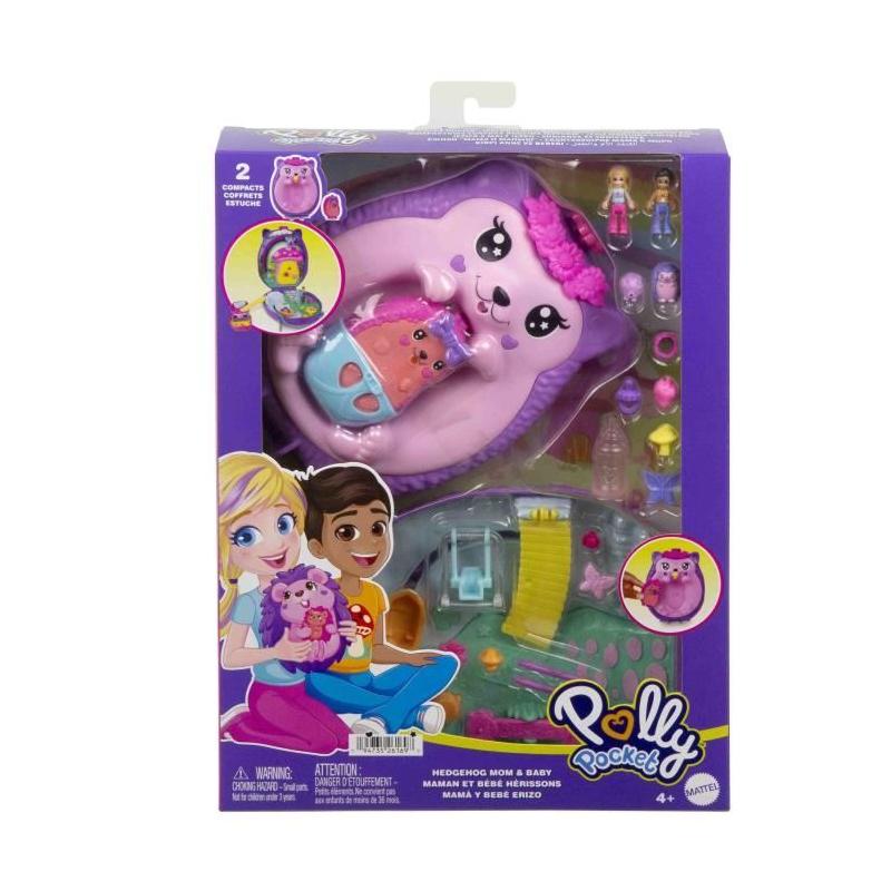 Découvrez le Coffret Maman et Bébé Hérissons Polly Pocket !