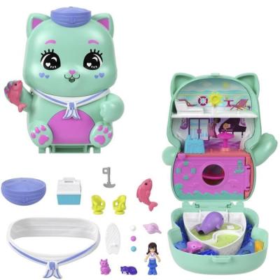 Polly Pocket Coffret Chaton Marin - Jouet De Voyage amusant !