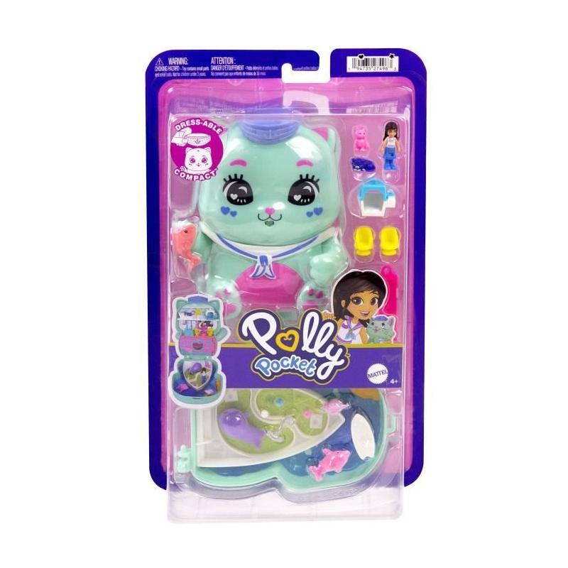 Polly Pocket Coffret Chaton Marin - Jouet De Voyage amusant !