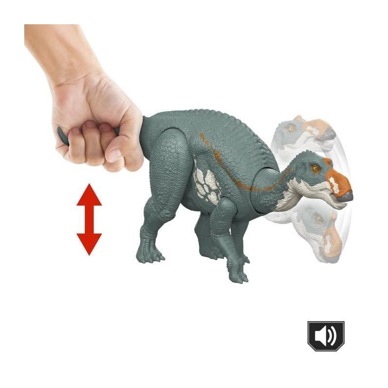 Figurine miniature dinosaure Saga Maiasaura Sonore
