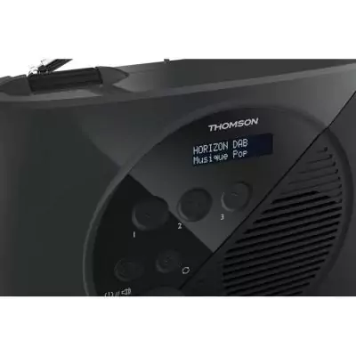 Radio FM&nbsp;- THOMSON - DAB - Gris et Noir