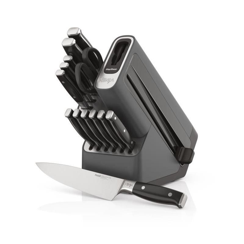 Ensemble de couteaux NINJA StaySharp - Prêt à trancher!