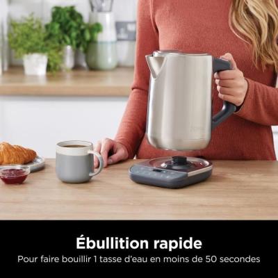 Bouilloire électrique NINJA 3000W - 1,7L Inox