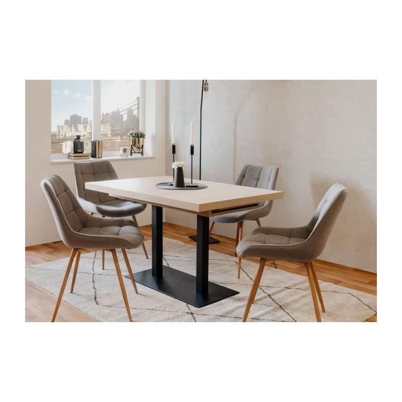 Table extensible ORLANDO - Style industriel chene sonoma