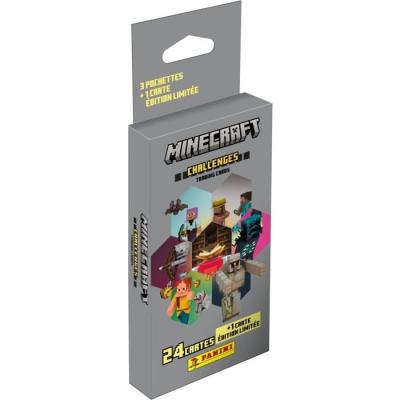 Stickers PANINI Minecraft TC 4 - Blister 3 pochettes - Edition Limitée