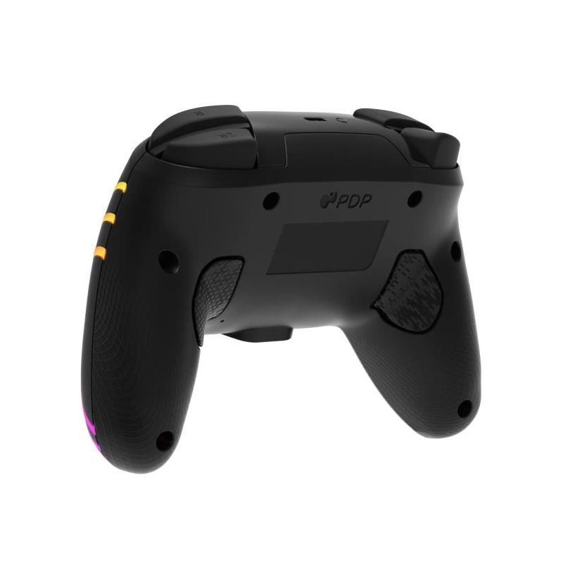 Manette de jeu Nintendo Switch Afterglow Wave - Sans fil - Noire