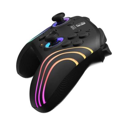 Manette de jeu Nintendo Switch Afterglow Wave - Sans fil - Noire