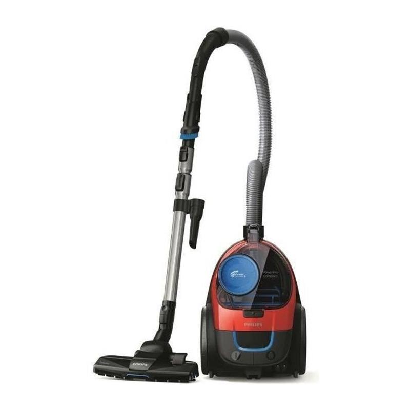 Aspirateur traîneau sans sac Philips FC9330/09 PowerPro Compact - Rouge