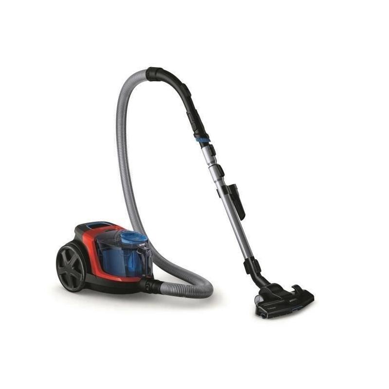 Aspirateur traîneau sans sac Philips FC9330/09 PowerPro Compact - Rouge
