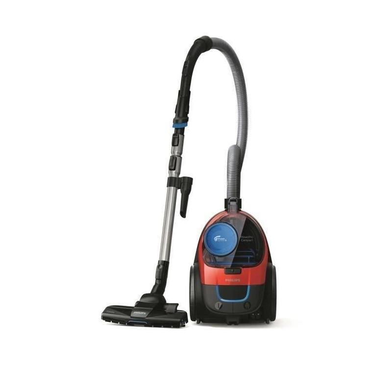 Aspirateur traîneau sans sac Philips FC9330/09 PowerPro Compact - Rouge