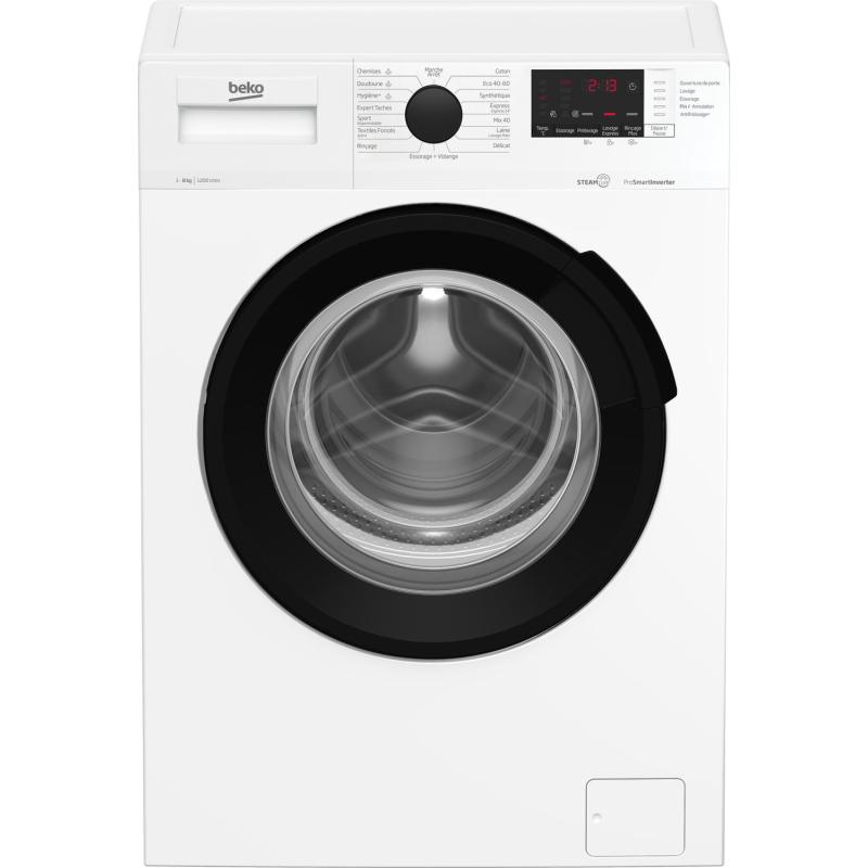 Beko b300 WUV82221BW machine à laver Charge avant 8 kg 1200 tr min Blanc
