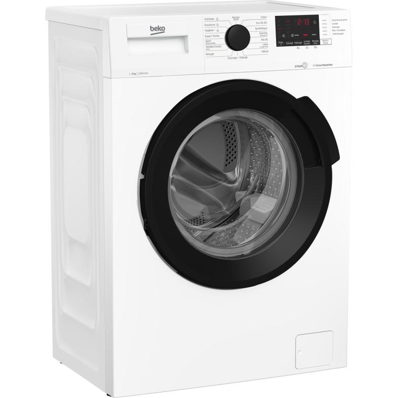 Beko b300 WUV82221BW machine à laver Charge avant 8 kg 1200 tr min Blanc