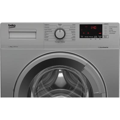 Beko WM1015CHS machine à laver Charge avant 10 kg 1200 tr min Argent