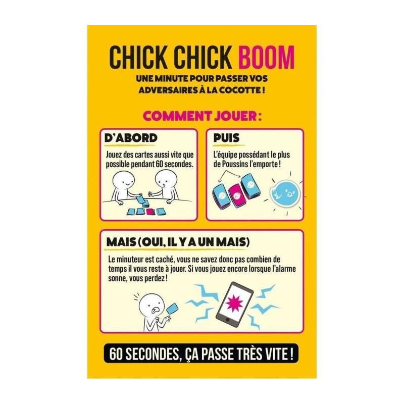 Explosez de rire avec le jeu Chick Chick Boom