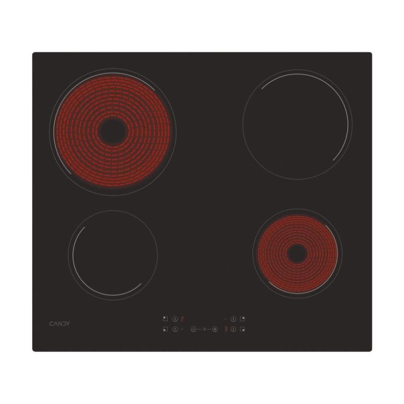 Candy Timeless CH64CCB Noir Intégré 59 cm Céramique 4 zone(s)