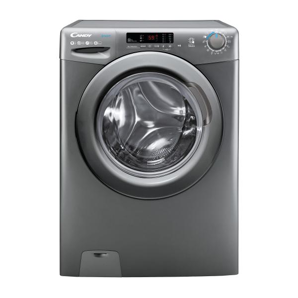 Lave-linge hublot CANDY CS1292DRRE/1-S - 9 kg - 1200 trs/min - Anthracite