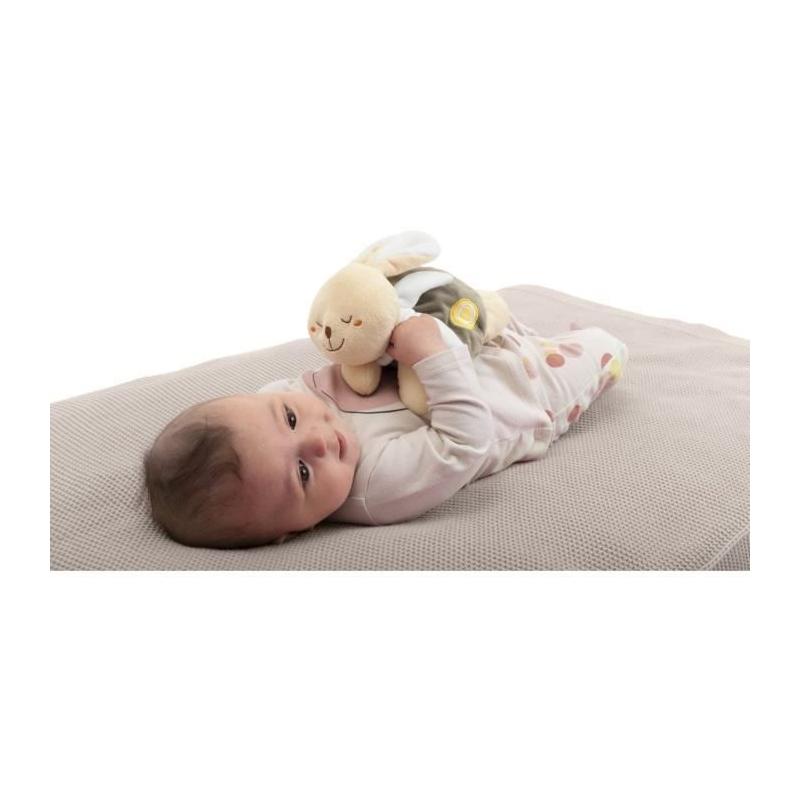 Doudou Lapin Peluche Chauffante CHICCO - Beige
