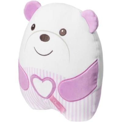 Doudou Peluche Ourson CHICCO Rose - Pour les bébés