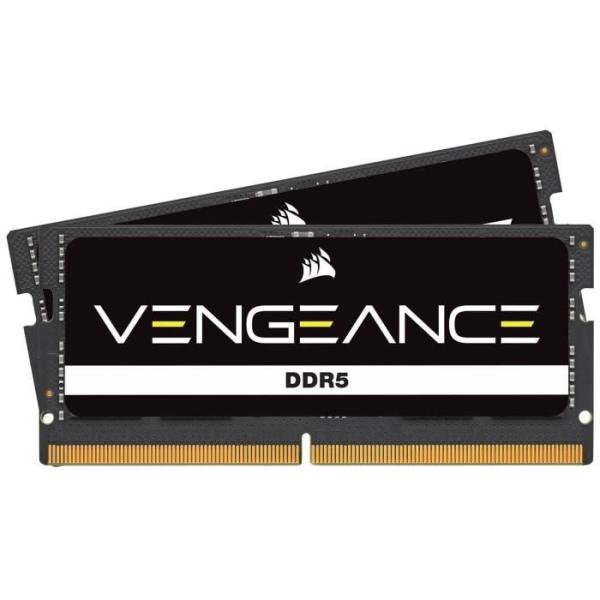Mémoire RAM - CORSAIR - CMSX32GX5M2A4800C40 - VENGEANCE - DDR5 - 2x16Go SODIMM - 4800MT/s - CL 40 - 1.1V