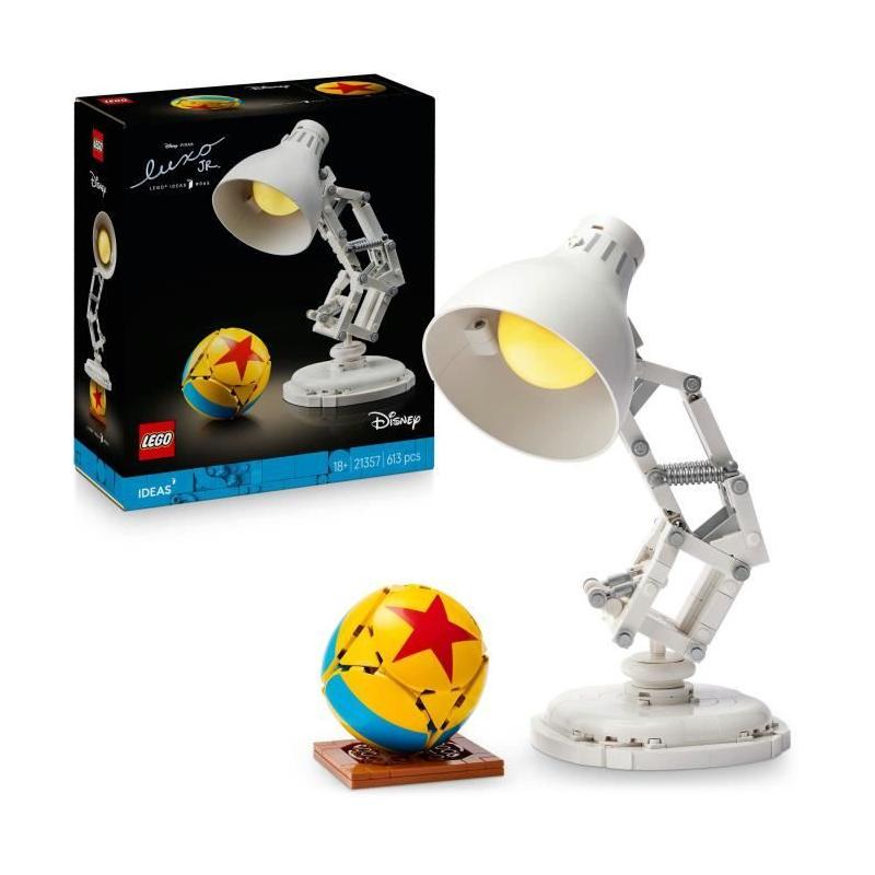 LEGO Ideas 21357 Disney Pixar Luxo Jr. - Set de Construction Collector pour Adulte