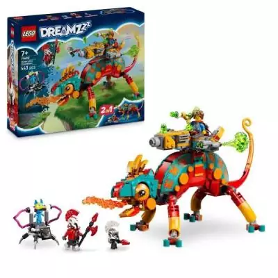 LEGO Dreamzzz 71492 Le Caméléon Cracheur De Feu De Mateo - Jeu Garçon 7 Ans - Idée Cadeau Fun et Créatif