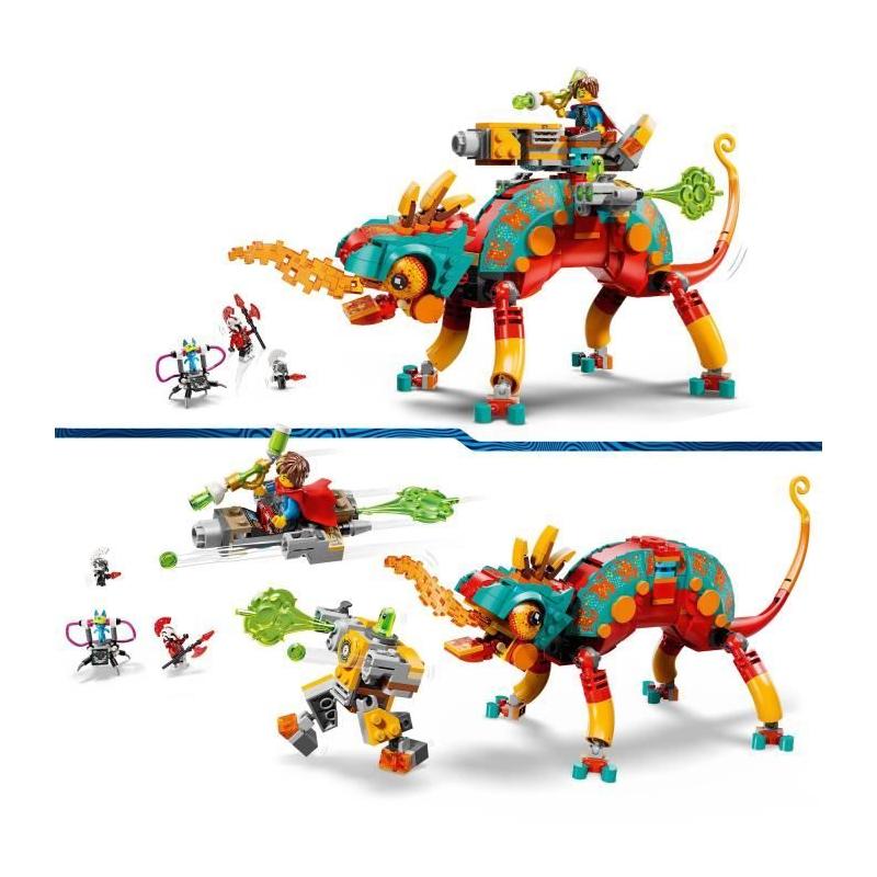 LEGO Dreamzzz 71492 Le Caméléon Cracheur De Feu De Mateo - Jeu Garçon 7 Ans - Idée Cadeau Fun et Créatif