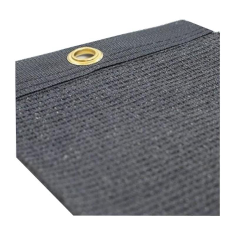 Brise-vue NATURE 1 x 3 m - Occultant 5/5 HDPE 350 g/m² - Anthracite
