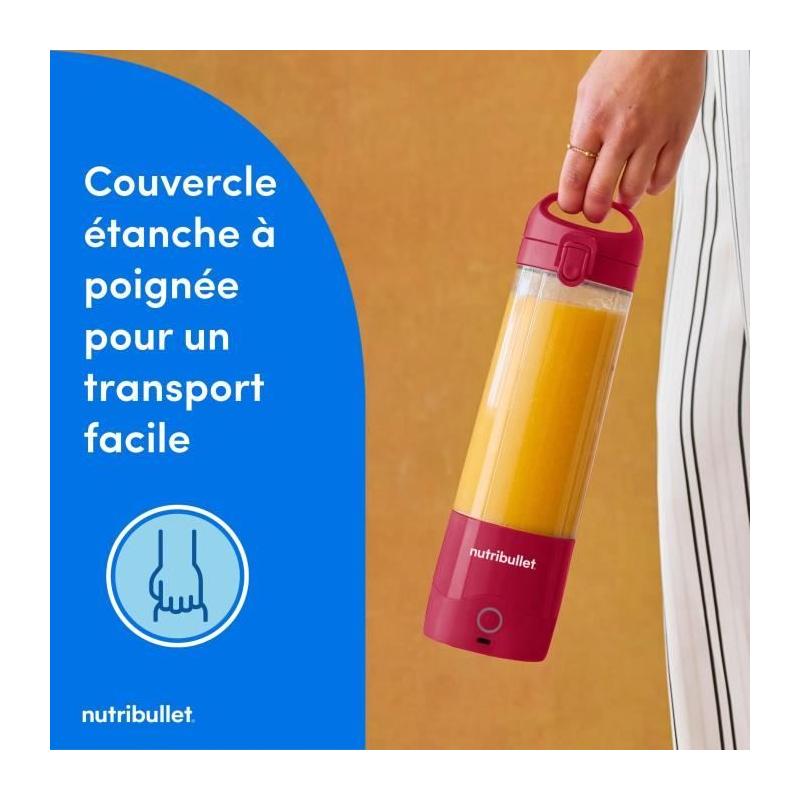 Mélangeur portable NutriBullet - NBP003MA - 475ml - Sans BPA - Recharge USB-C