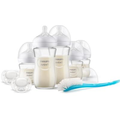 Coffret de Naissance Biberon Verre Natural Philips Avent 240 ml