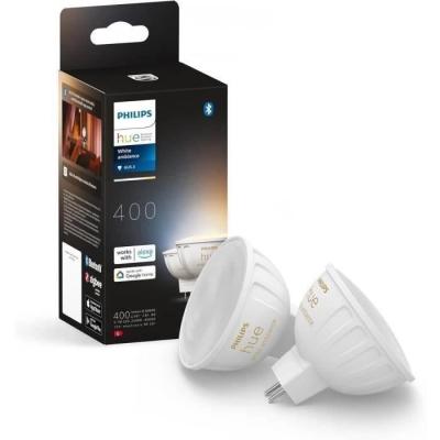 Ampoule intelligente Philips Hue MR16 - Lot de 2