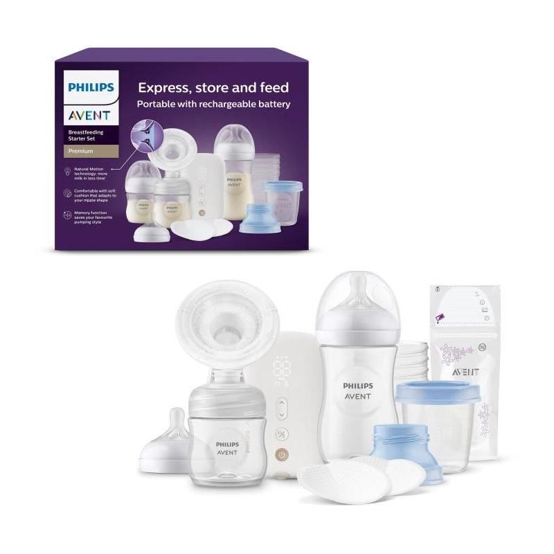 Kit tire-lait électrique Philips - Rechargeable - Simple - Natural Motion