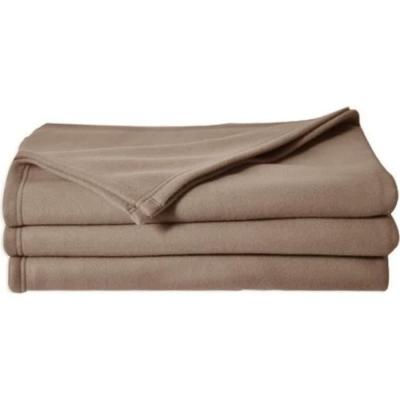 Couverture polaire TAUPE 180 - Chaleur et douceur pour l'hiver