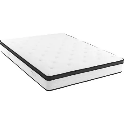 Matelas POCKET HYBRID 140x190 cm - Confort 5 zones - Mémoire de forme