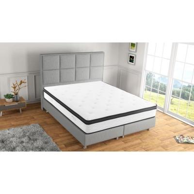 Matelas POCKET HYBRID 140x190 cm - Confort 5 zones - Mémoire de forme
