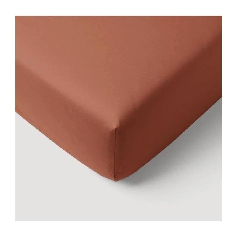 Drap housse en jersey - P'TIT DODO - 70 x 140 cm - Tomette