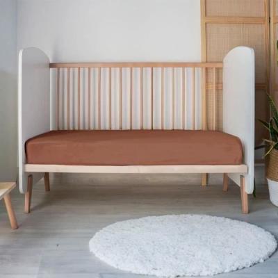 Drap housse en jersey - P'TIT DODO - 70 x 140 cm - Tomette