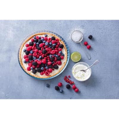 Moule à tarte Pyrex 28 cm en verre borosilicate