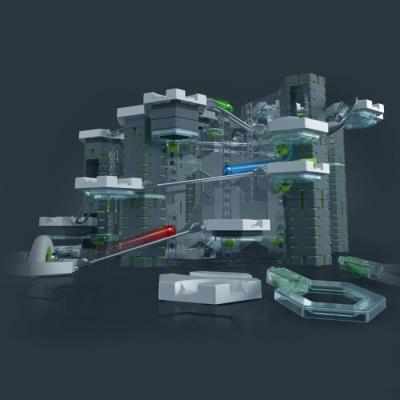 GraviTrax PRO Starter Set Vertical: Circuit de billes captivant
