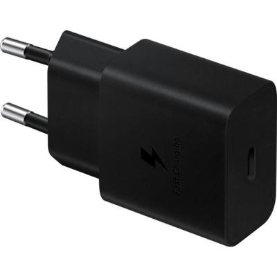 Chargeur Secteur USB C 15W Samsung Noir - Recharge Rapide