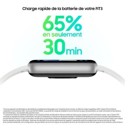 Bracelet Connecté SAMSUNG Galaxy Fit 3 Argent